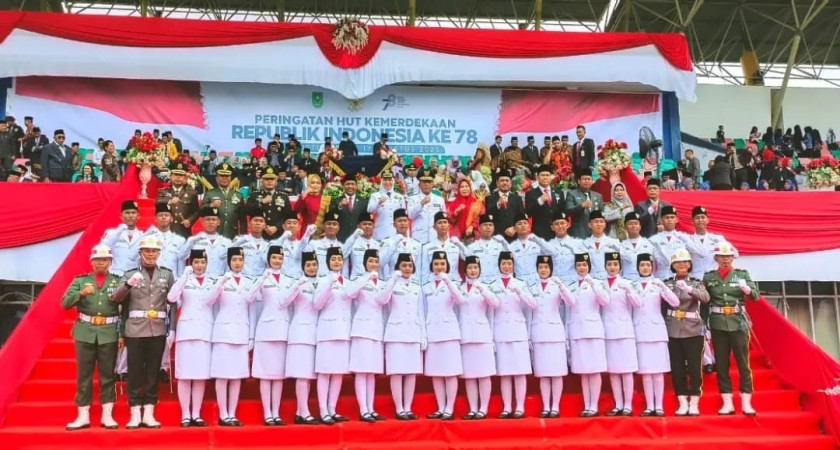 Lima Siswa SMAN 1 Pasir Penyu Lulus Seleksi Paskibraka Tingkat Kabupaten Indragiri Hulu