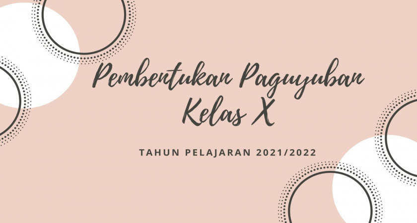 Pembentukan Paguyuban Kelas X  SMA Negeri 1 Pasir Penyu TP 2021 | 2022