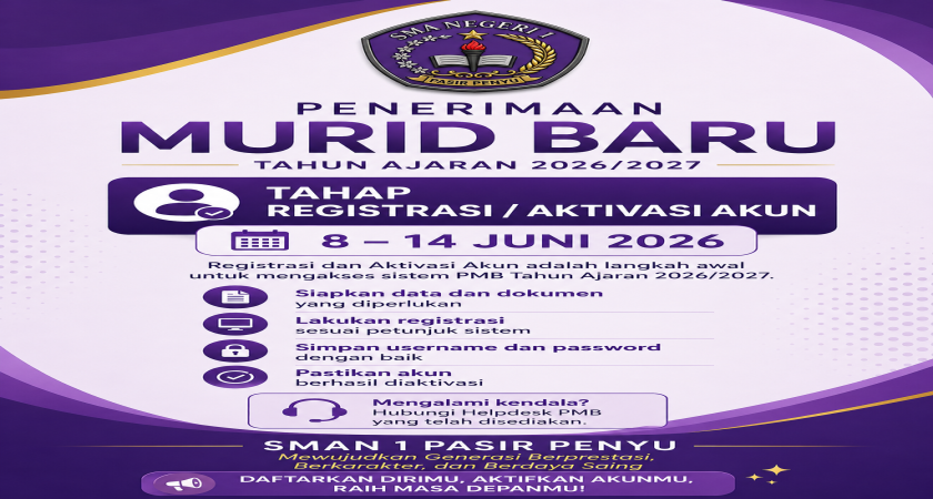 SPMB 2026 SMAN 1 PASIR PENYU