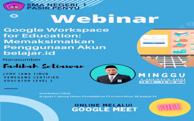 Memaksimalkan Akun Belajar melalui Webinar