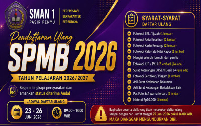 PENGUMUMAN DAFTAR ULANG PMB 2026